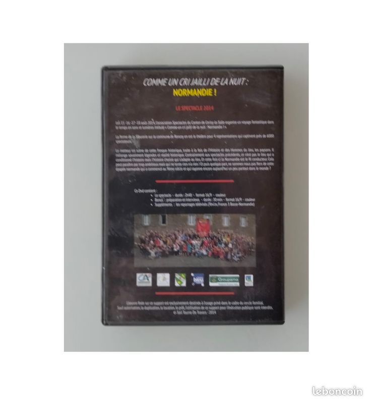 DVD - K7 video - prospectus "spectacles de nuit canton de cerisy-la-salle" (image 9)