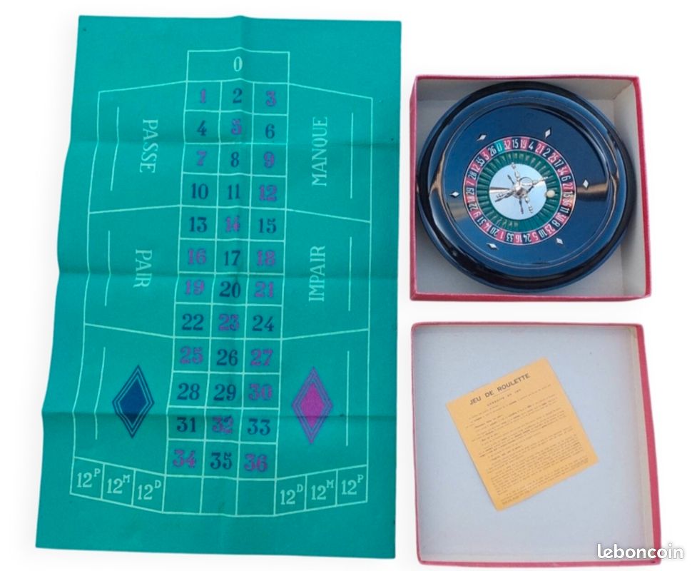 Jeu de Bistrot Ancien  Roulette