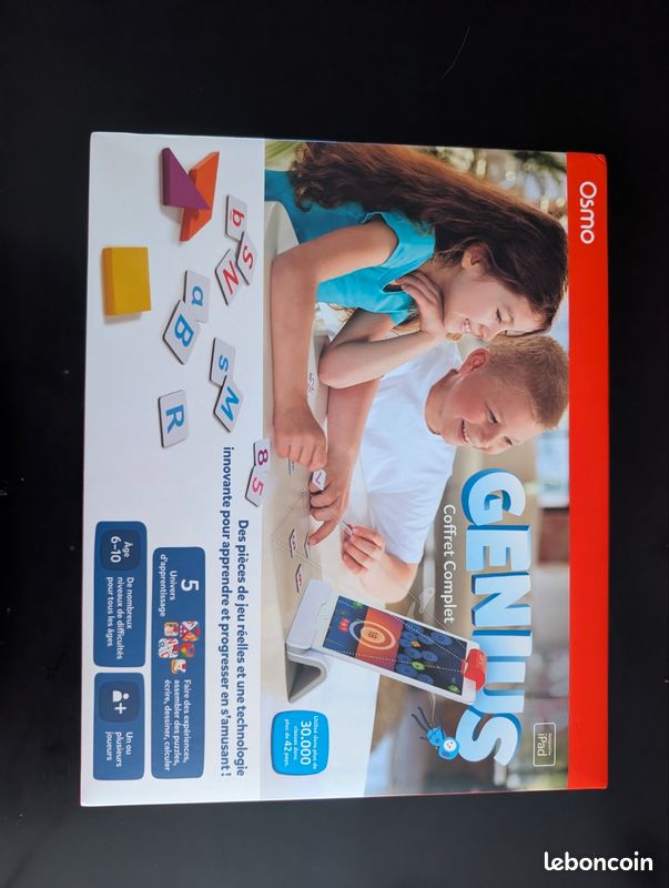 Osmo -Coffret complet Genius pour iPad Osmo Genius Starter Kit -Âges 6-10ans -5 jeux (image 1)