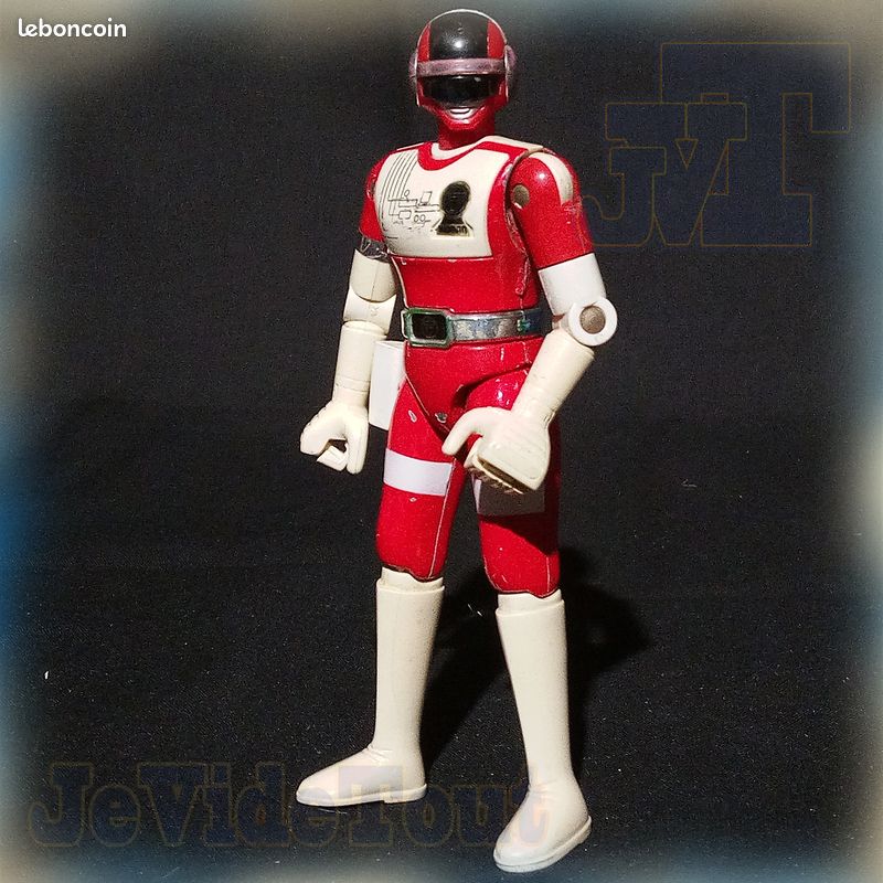 ANCIENNE FIGURINE JIBAN BANDAI Mobile Cop 1989 Vintage EUR 19,99
