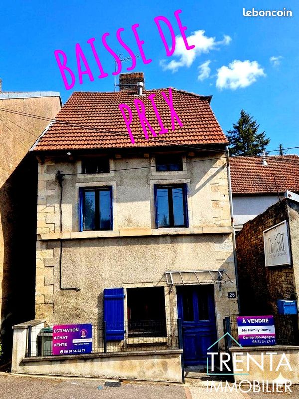 Maison 4 pièces 65 m² · à Port-sur-Saône · 65 m² · 38 000 €