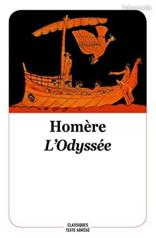 Livre de poche L’Odyssée Homere (image 1)