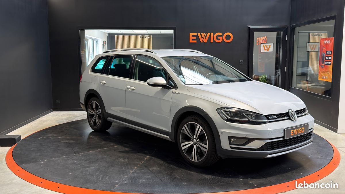 VOLKSWAGEN GOLF ALLTRACK 2.0 TDI 184CH 4MOTION DSG7 - PAS D'ADBLUE - CARPLAY CAM DE RECUL - ATTELAGe (image 1)