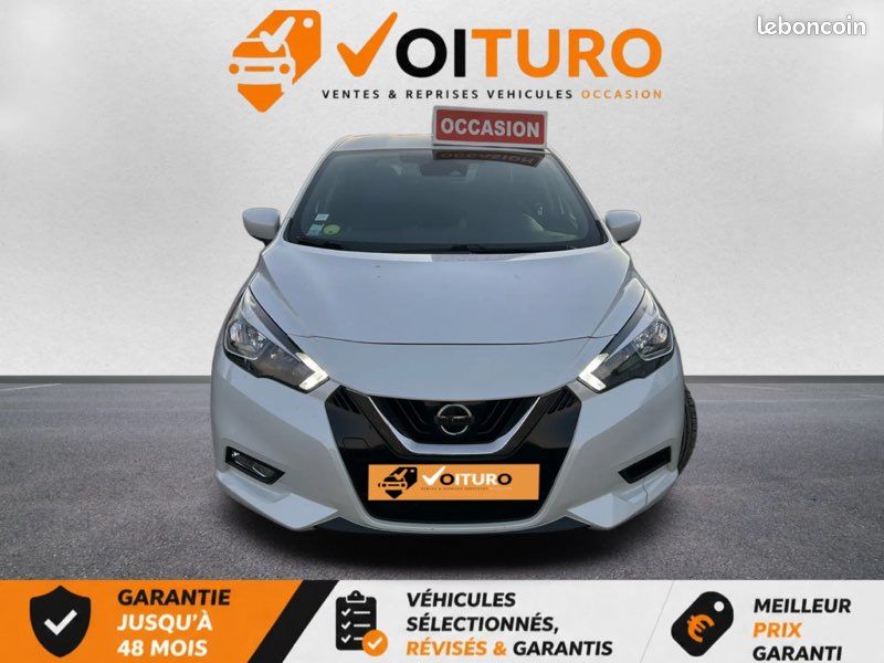 đNISSAN Micra 1.5 dCI 90 cv Tekna,SiĂšge cuir,GPS,Bluetooth,Excellent Ă©tat,âïžGARANTIE 1 AN (image 10)