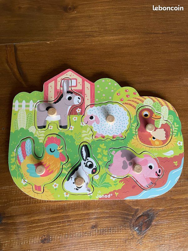 Lot puzzle animaux Janod (image 2)