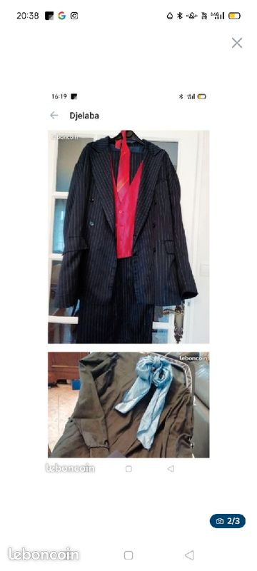Costume ADULTE dePETIT ECOLIER qualite prof. Adulte (image 2)