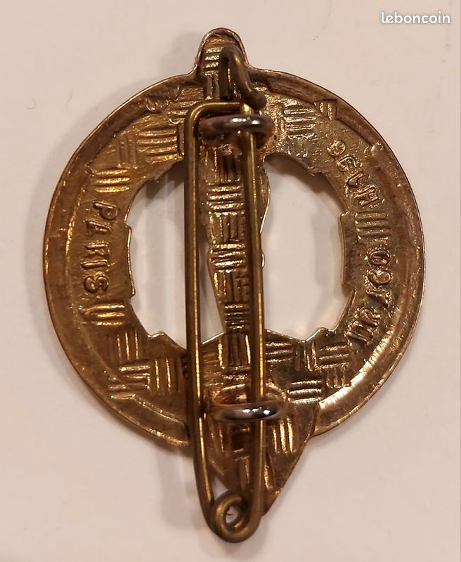 Insigne pucelle militaire du 15ème RCS - Collection
