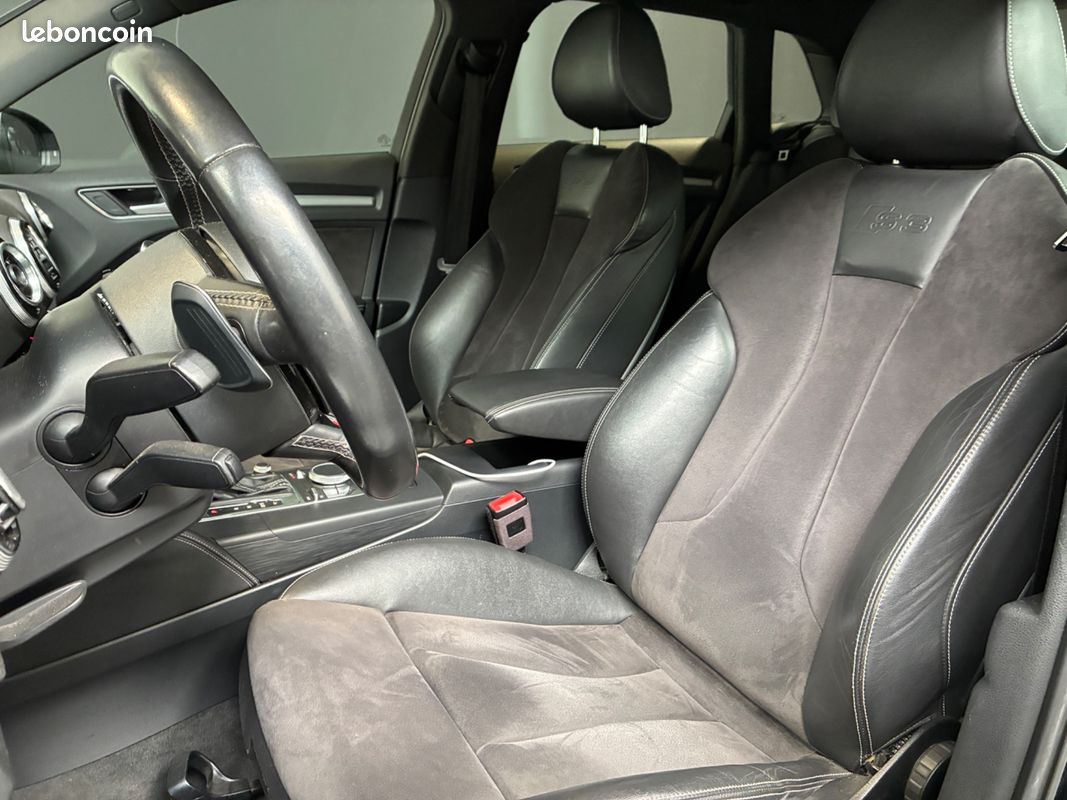 AUDI S3 SPORTBACK 2.0 TFSI 300 QUATTRO S-TRONIC - RADAR AV/AR - FRANÇAISE - SIÈGES CHAUFFANT - CLIM AUTo (image 5)