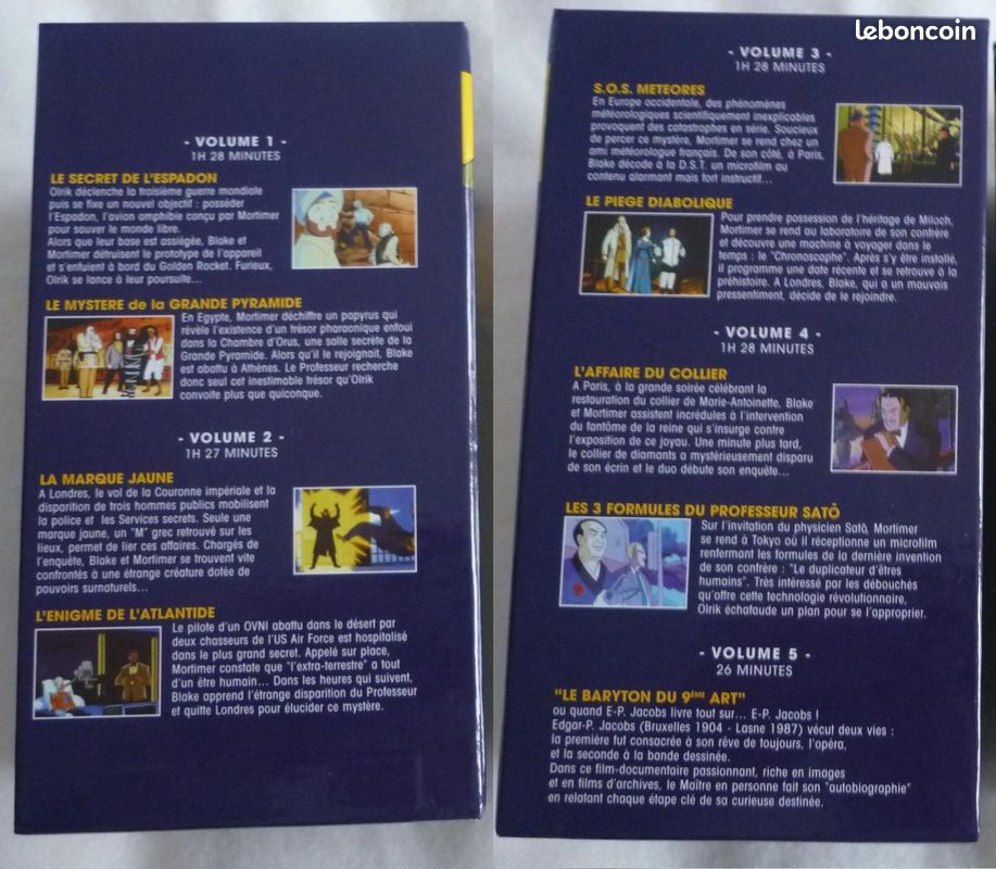 VHS Blake et Mortimer - Edition spéciale CAJAL49 (image 2)