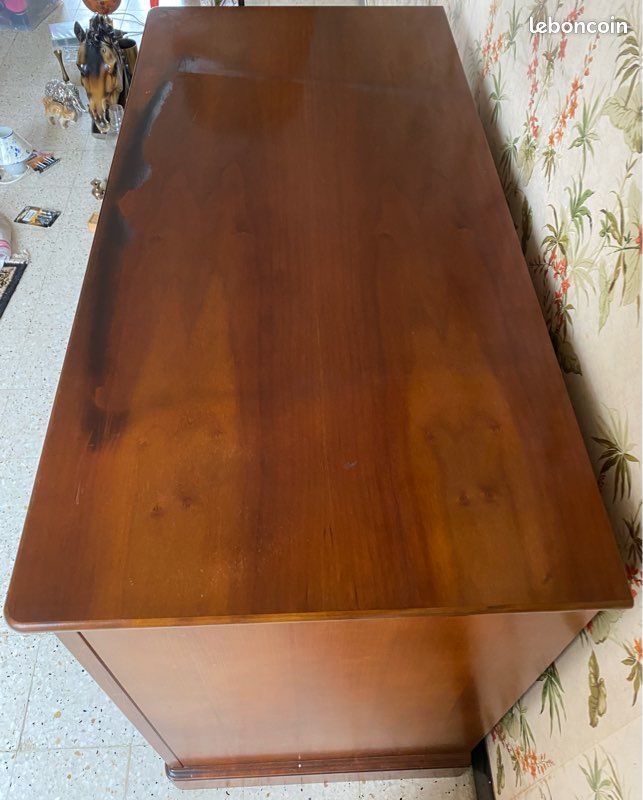Meuble TV, en merisier bois massif (image 8)