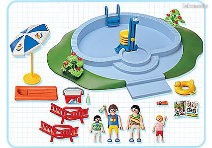 Piscine Playmobil 3205 (image 2)