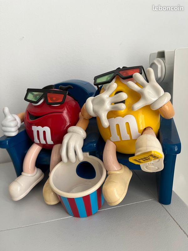 Distributeur Publicitaire M&M's 2017 - Entonnoir 32x15 Cm - Très Bon état