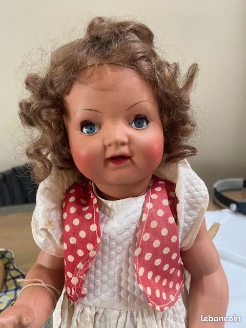 Lot de Poupée mécanique marcheuse Roullet Decamps fonctionnant avec clef, têt au prix de 40 à 80