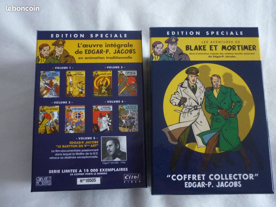 VHS Blake et Mortimer - Edition spéciale CAJAL49 (image 1)