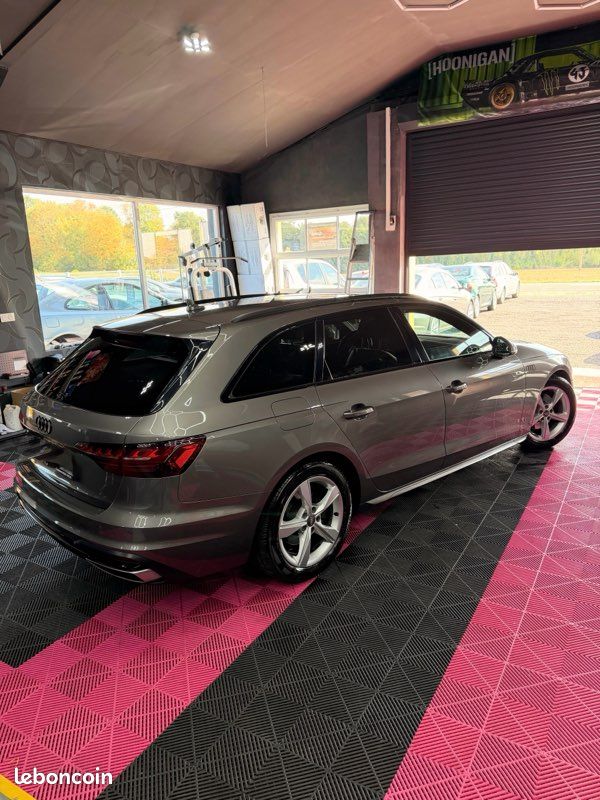 AUDI A4 B9,5 AVANT 30 2.0TDI HYBRID 215.000km CT-6mois CAR-PLAY , BT , NAVI, MMI , COCKPIT VIRTUAL , boite auto , jantes alu R17 , pneus neuf , feux LED avant et arrière , GSP tactile , distr. Neuf (image 2)