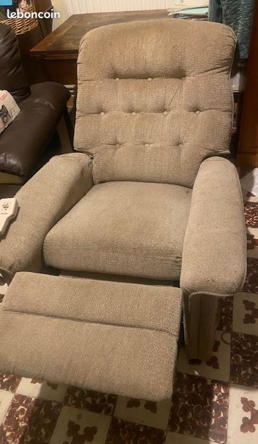 Fauteuil télescopique (amovible) jambe et dos (image 2)