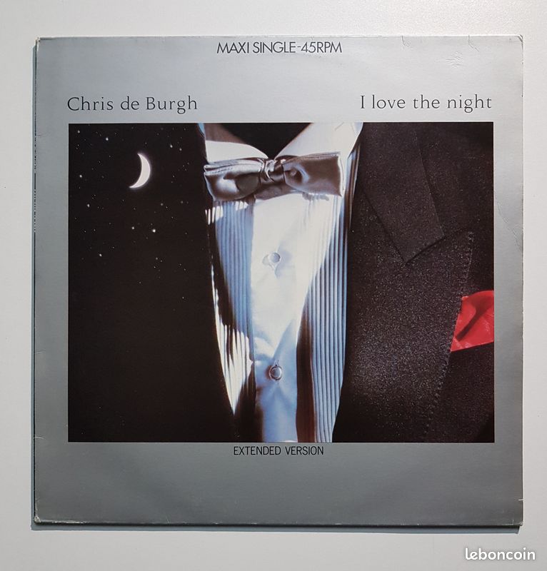 Chris de Burgh I love The Night (extended) Maxi 45T (image 1)