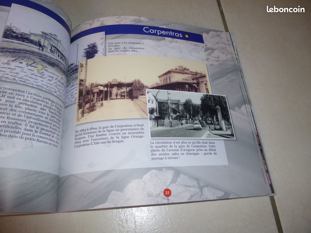 Il etait une voie ;histoire de la ligne de trains Avignon Carpentras (image 3)