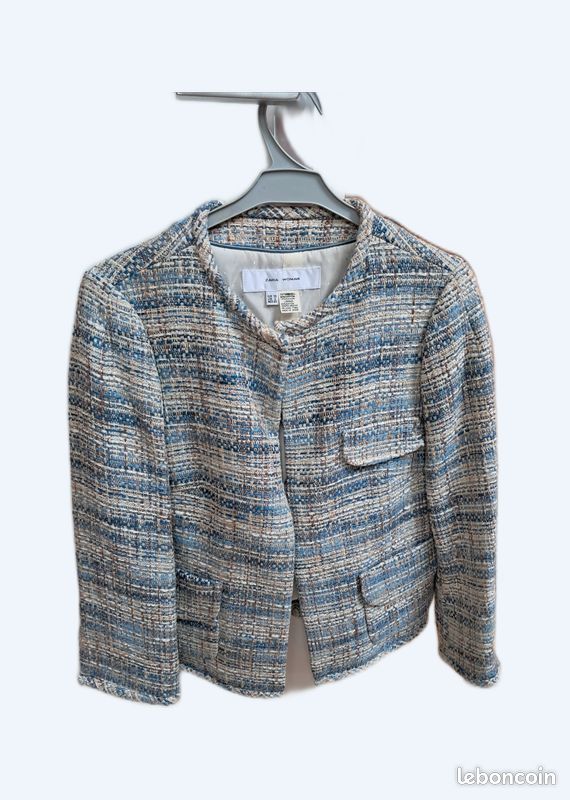 Veste tailleur en tweed Zara taille 38 (image 1)
