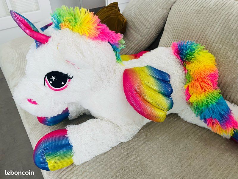 Peluche licorne 70 cm Jeux Jouets