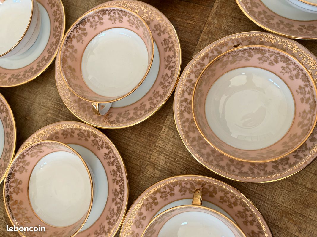 Service à thé porcelaine de limoges (image 2)