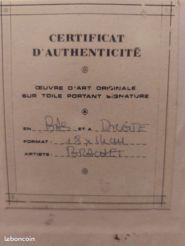 Tableau ancien (image 3)