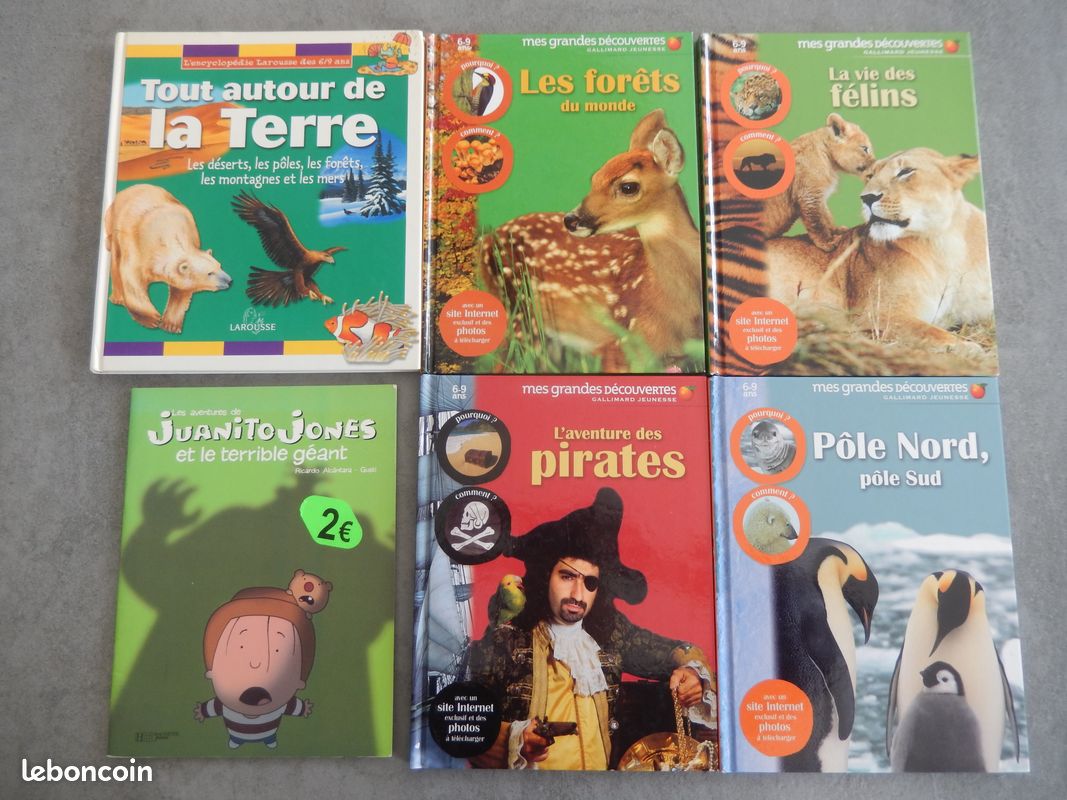 Livres / albums / romans / documentaires enfants TBE (image 3)
