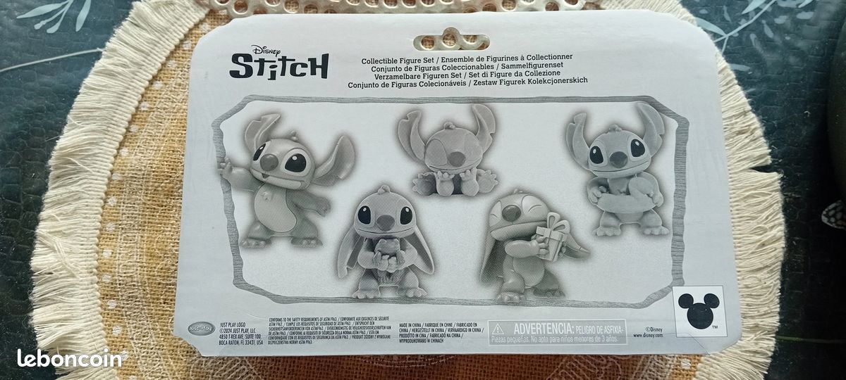 Coffret figurines stitch neuves envoi à 99cts (image 4)