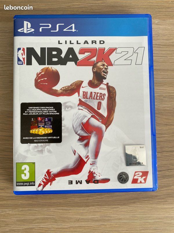 NBA 2K21 neuf jamais utiliser (image 1)