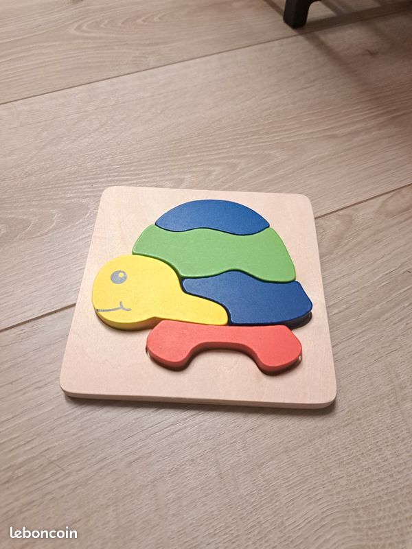 Puzzle bois tortue (image 1)