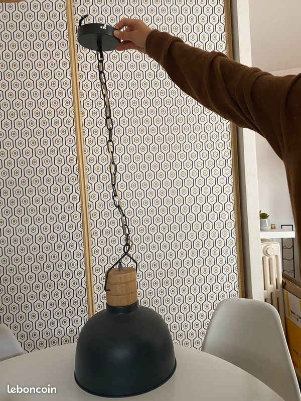 Luminaire suspension Maison du Monde Gris (image 2)