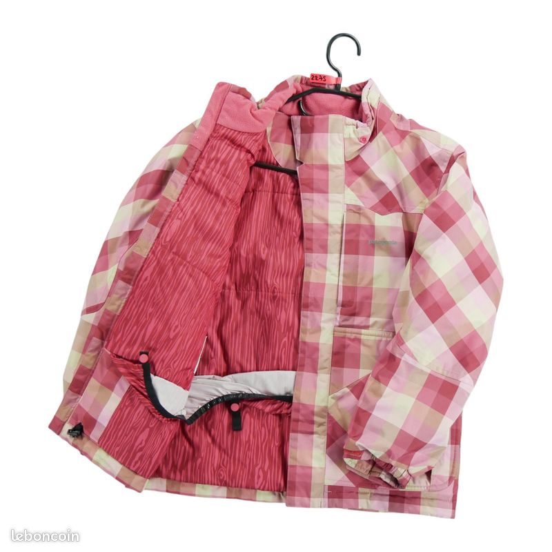 Patagonia Blouson Fille Taille 10/12 ans Rose #QWE2275 (image 3)