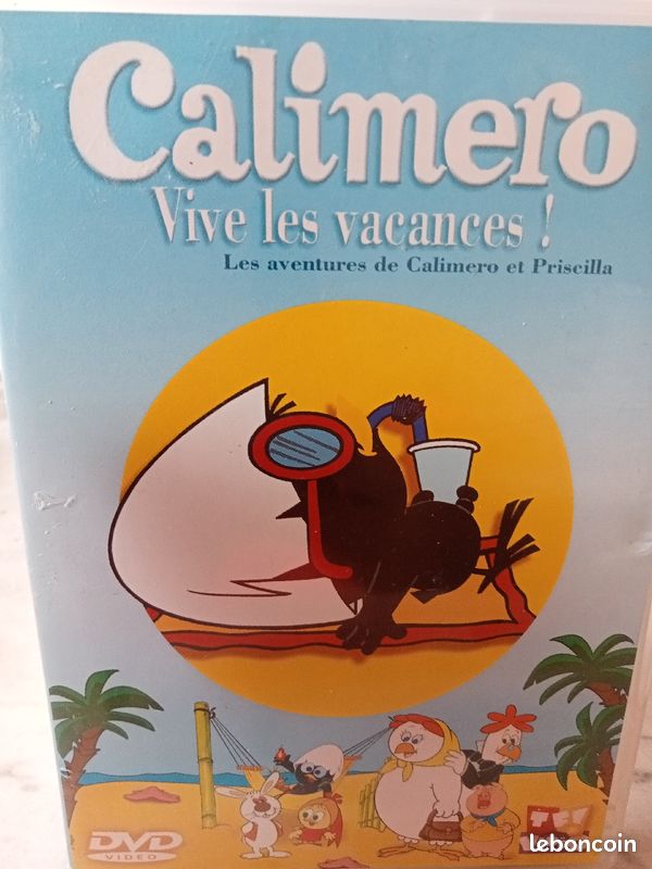 Dvd enfant des 2 ans Calimero vive les vacances (image 1)