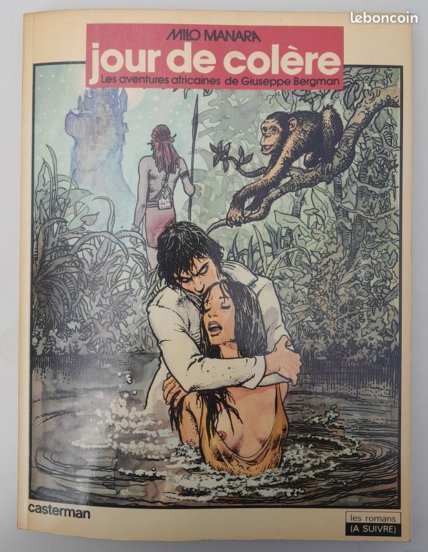 Lot 4 BD Milo Manara, Crepax, Buzzelli (Dargaud "Un homme une aventure") (image 2)
