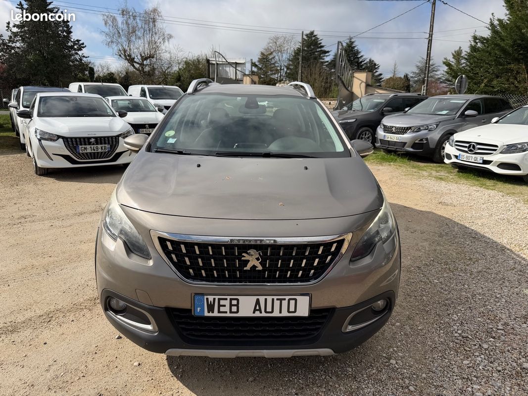 Peugeot 2008 1.6 HDI 100CV PACK ALLURE BOITE 6 AN:2017 VENDU 6990euros REVISE & GARANTIE (image 3)