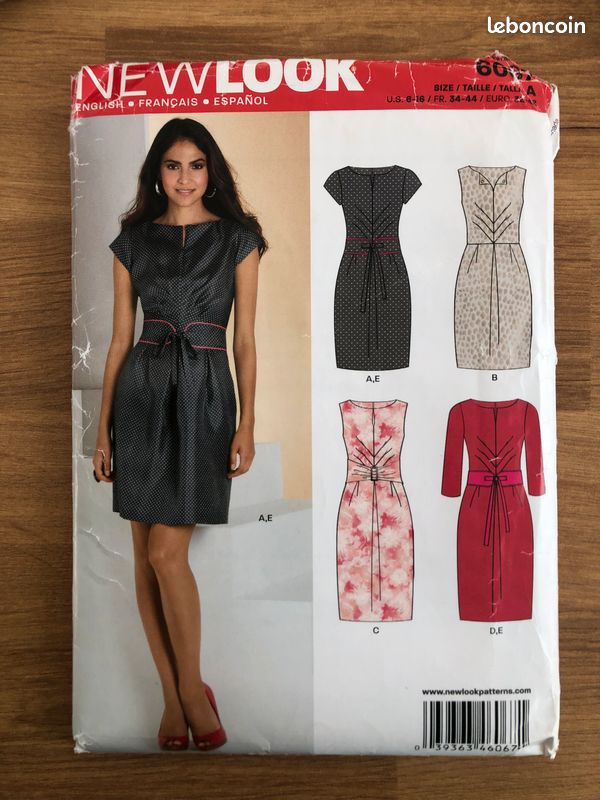 Patron New Look 6067 Loisirs créatifs