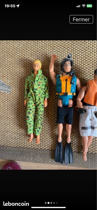 Jouet garçon Lot ken mattel (image 2)