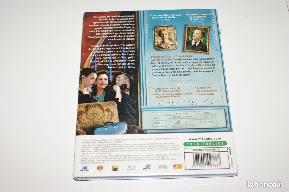 BLU RAY LES FEMMES DU 6ème ETAGE NEUF (image 2)