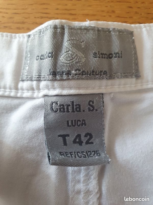 Pantacourt femme taille 42 (image 5)