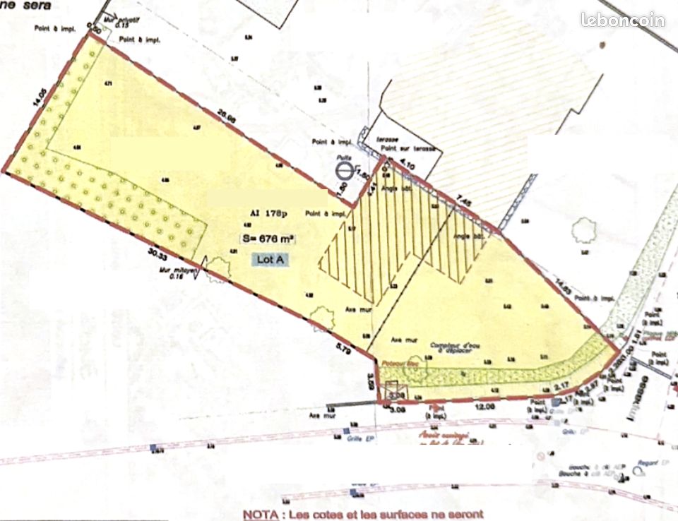 Terrain 676 m² · à Villeneuve-en-Retz · 676 m² · 89 000 €