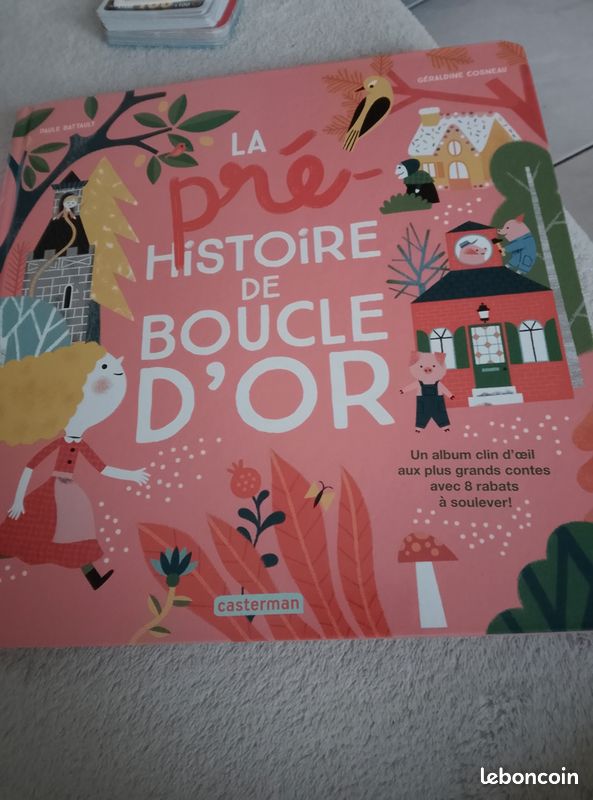 Livre la pré histoire de boucle d'or (image 1)