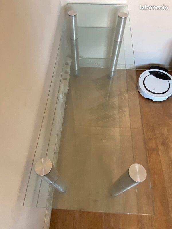 Table en verre roulant de 3 Étages (image 2)