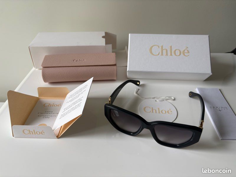 Lunettes de soleil Chloé Marcie cat-eye Blue petrol (image 3)