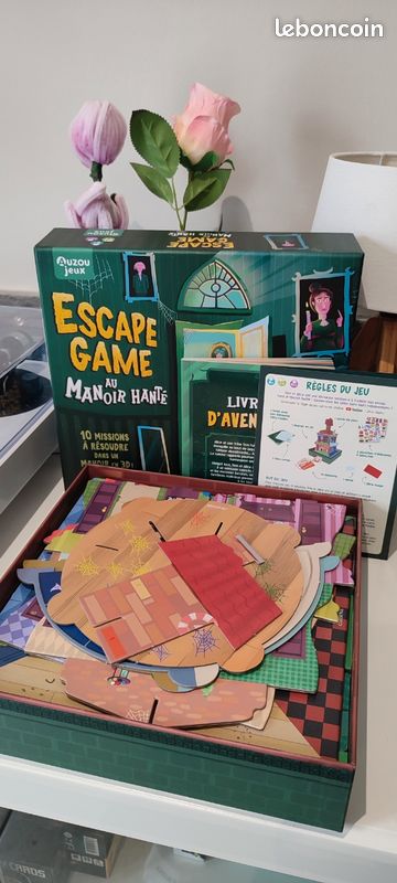 Jeu de société escape game le manoir hanté (image 4)