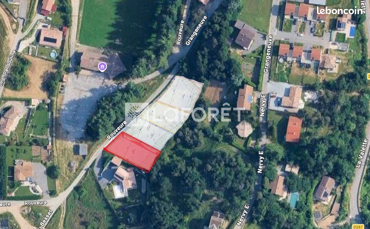 Terrain 800 m² · à Saint-Romain-de-Lerps · 800 m² · 88 000 €