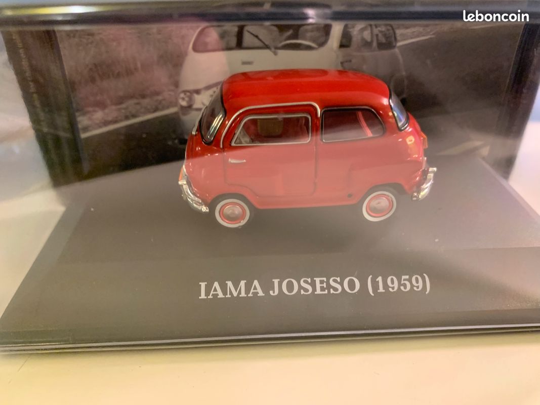 Micro voiture d'antan IAMA JOSESO 1959 1/43 (image 1)