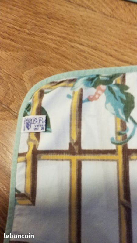 Lot De 6 Sets De Table D Porthault Avec 6 Serviettes – Coton Blanc, Fabriqué En France (Neuf Avec étiquettes)
