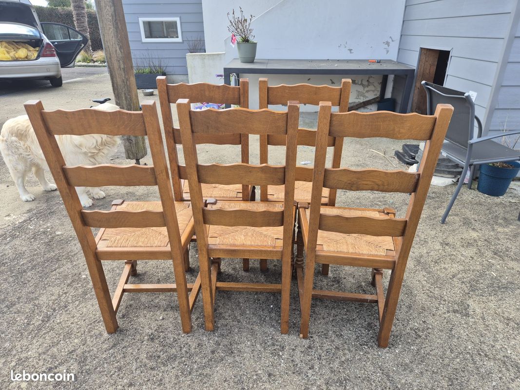 Chaises en bois (image 3)