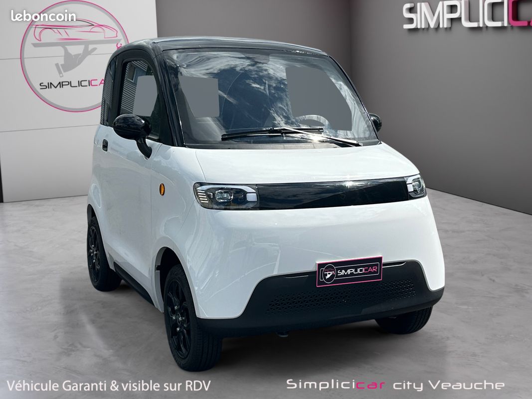 SIMPLICI S1 100% Electrique Garantie 24 mois / 5 Coloris / Sans Permis / 14 ans / GPS / CarPlay / LED (image 1)
