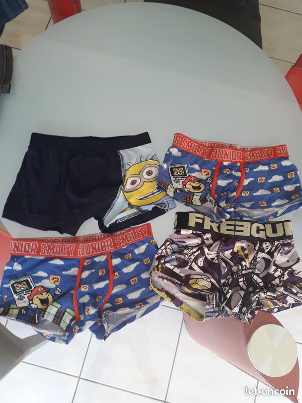 Caleçons 6/8 ans (image 1)